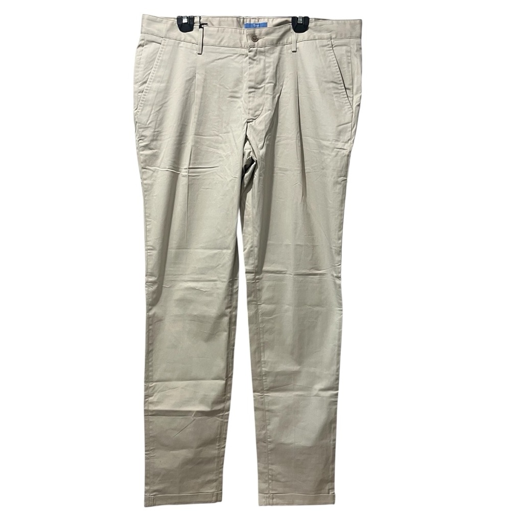 AUTHENTIC HARMONT & BLAINE MENS Khaki CHINOS PANTS SIZE 58 40” MADE IN ITALY NEW